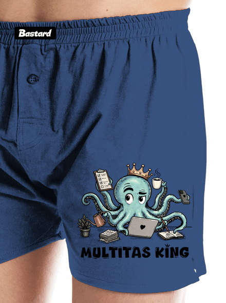 Multitas king férfi alsó nadrág Blue