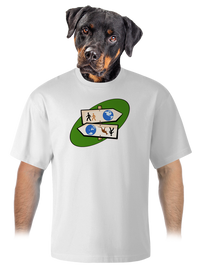 unisex túlméretezett póló