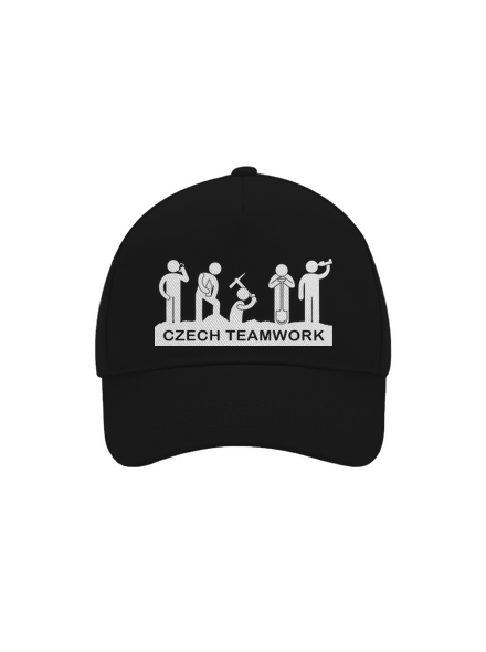 Czech Teamwork baseballsapka Black