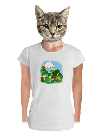 Hogyan építsünk fel egy új szintet prémium női póló White