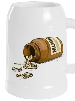 Music Pills söröskorsó White