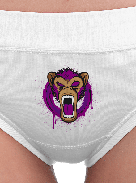 Ape face női bugyik White
