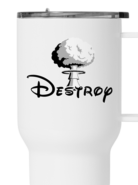 Destroy termosz bögre White