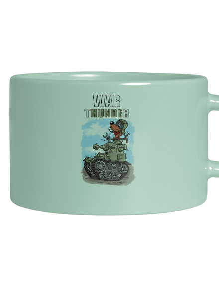 War Hunde macaron bögre Mint Macaron