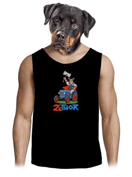 ZeThor férfi trikó Black