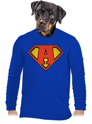 férfi hosszú ujjú póló