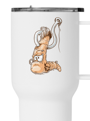 Piercing termosz bögre White