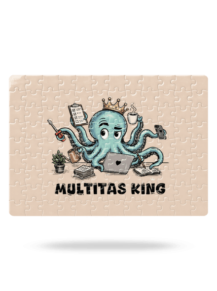 Multitas king kirakós White