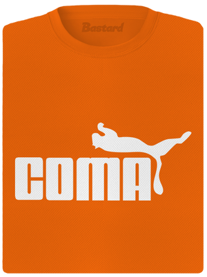 Coma női sportpóló Neon Orange