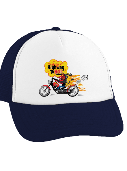 Highway to hell teherautós sapka French Navy cap