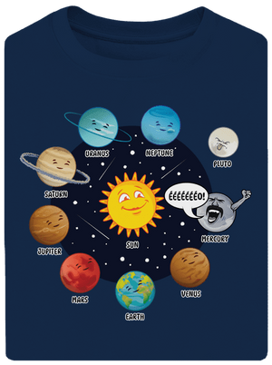 Mercury unisex túlméretezett póló Midnight Blue