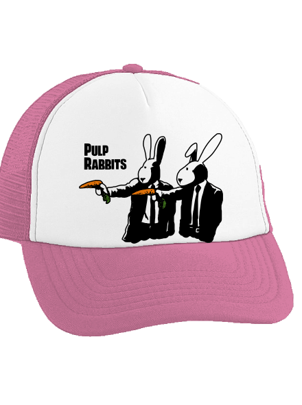 Pulp Rabbits teherautós sapka Fluorescent Pink cap
