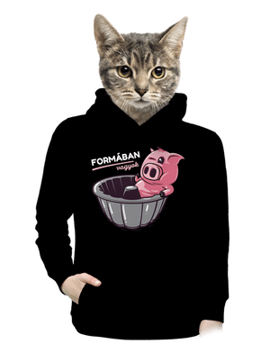 női kenguruzsebes pulóver