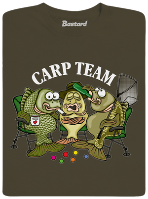 Carp Team férfi póló Urban Khaki