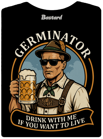 Germinator prémium női póló Black