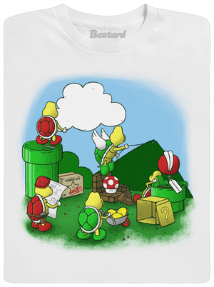 Hogyan építsünk fel egy új szintet férfi hosszú ujjú póló White