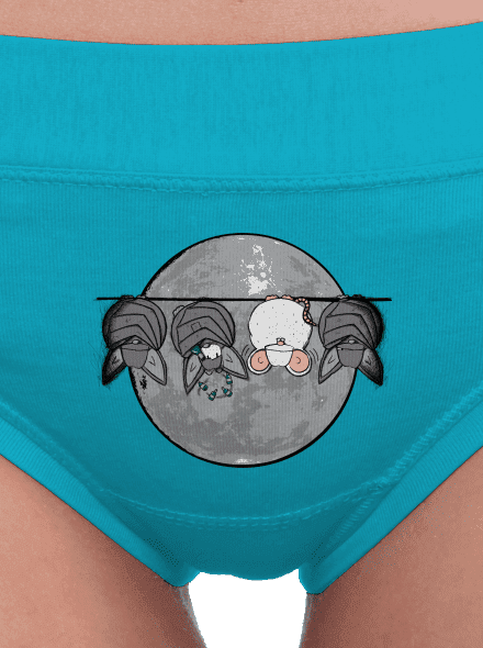 Opilý netopýr női bugyik Turquoise