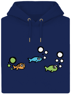 Baleset unisex prémium pulóver Navy