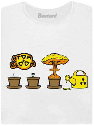 Atom bloom prémium női póló White