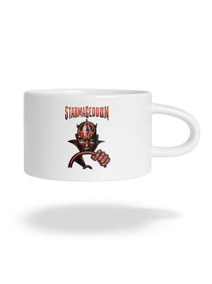 Starmageddon macaron bögre White