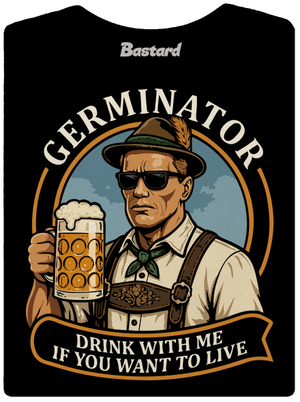 Germinator prémium női póló Black