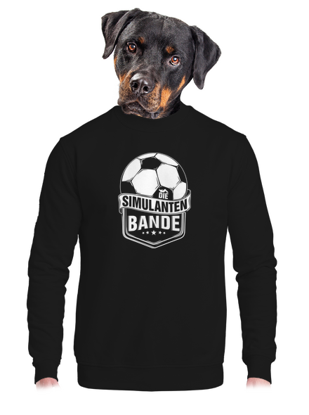 Simulanten bande unisex crewneck Black