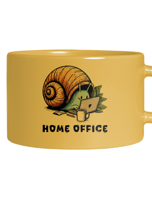 Sneka home office macaron bögre Yellow Macaron