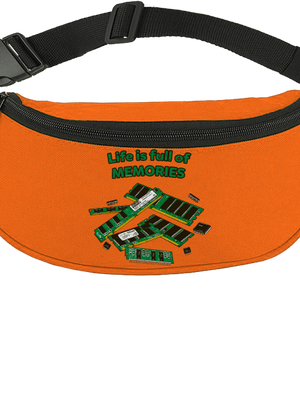 Memóriában tárolva övtáska Orange