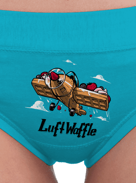 Luftwaffle női bugyik Turquoise
