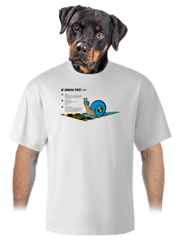 unisex túlméretezett póló