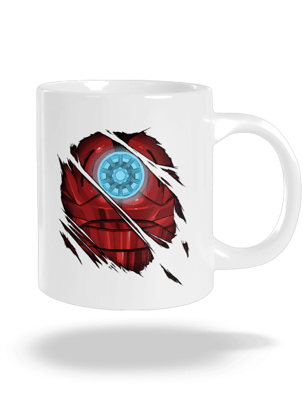 Ironman nagy bögre White