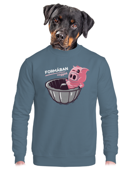 Formában unisex crewneck Nordic Blue