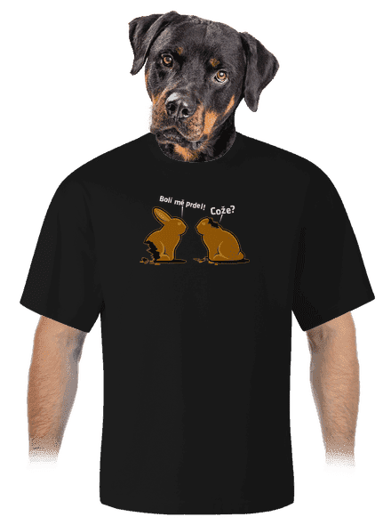 Fáj a seggem! unisex túlméretezett póló Black