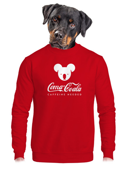 Coma Coala unisex crewneck Red