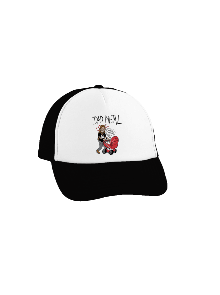 Dad metal teherautós sapka Black cap