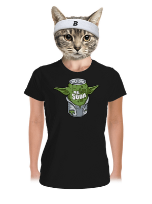 Mr. Szóda női sportpóló Black