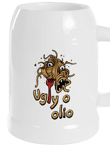 Ugly o olio söröskorsó White