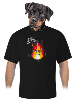 unisex túlméretezett póló