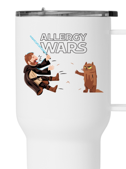 Allergy Wars termosz bögre White