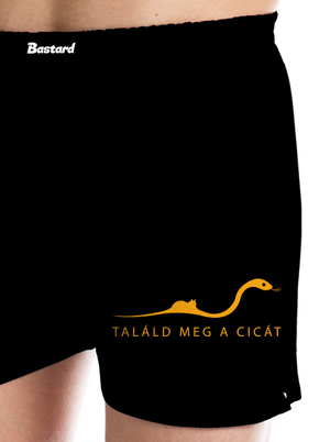 Találd meg a cicát férfi alsó nadrág Black