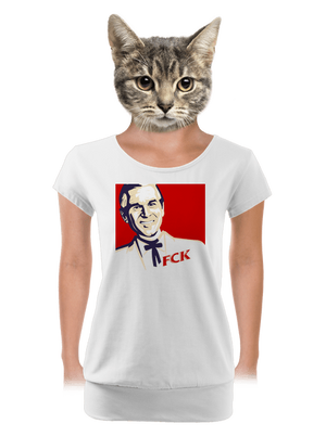 női póló elasztikus alsó szegéllyel