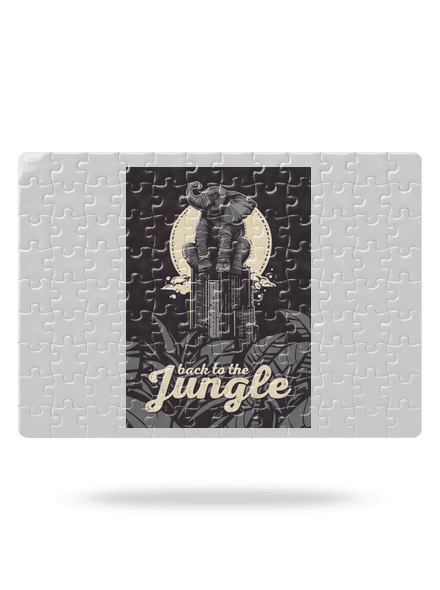 Back to the jungle kirakós White