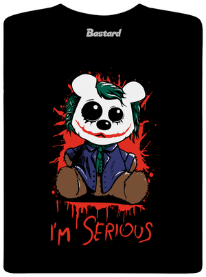 Serious férfi hosszú ujjú póló Black