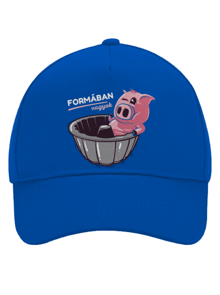 Formában baseballsapka Bright Royal