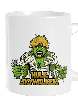 Hulk Skywalker nagy bögre White