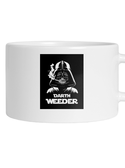 Darth Weeder macaron bögre White