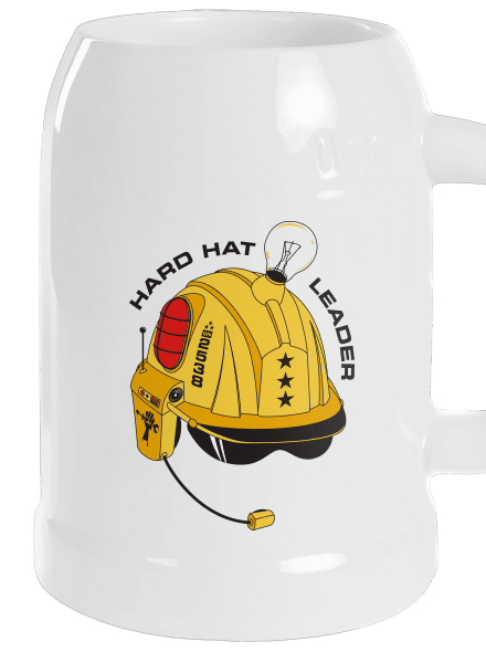 Hard hat leader söröskorsó White