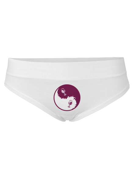 Yin Yang bor női bugyik White