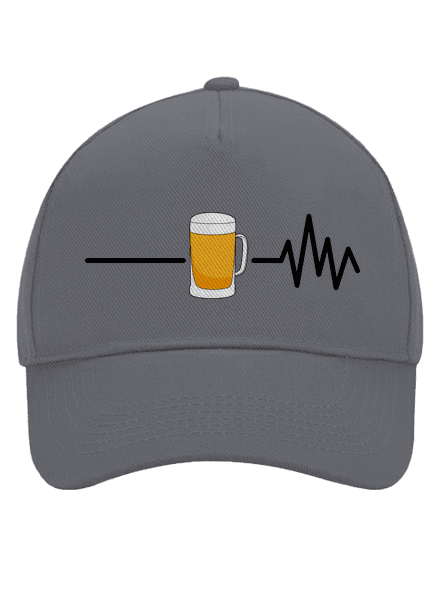 Beer help baseballsapka Graphite grey