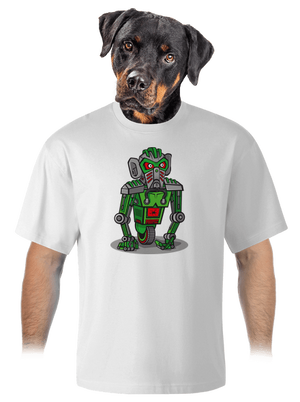 unisex túlméretezett póló